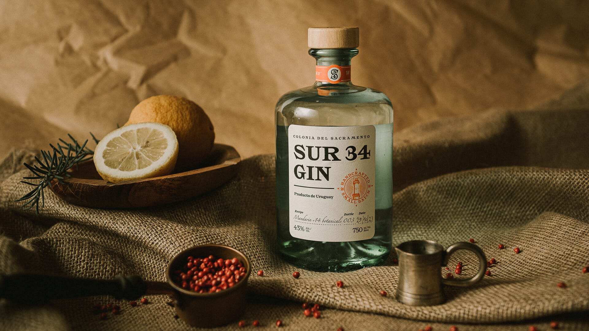 El mejor gin del mundo se elabora en Colonia del Sacramento